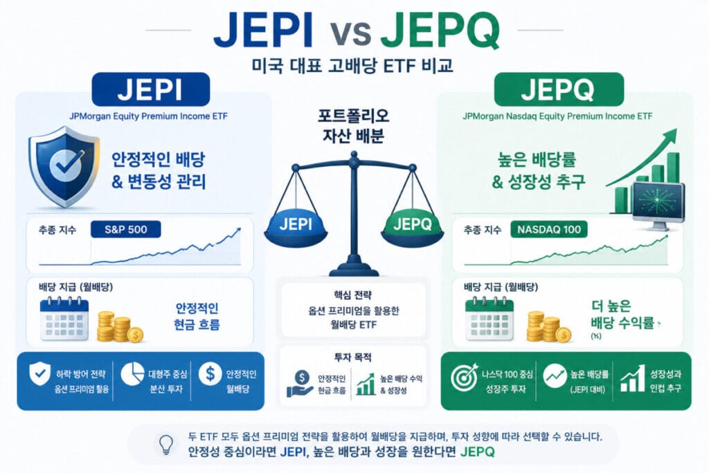 JEPI JEPQ 비교