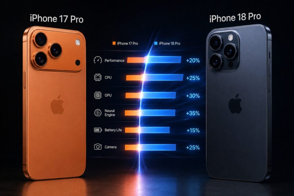 아이폰17PRO 아이폰18PRO 비교